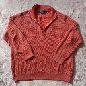 Vineyard Vines Men's 1/4 Zip‎ Pullover Sweater Front Logo Size XLarge